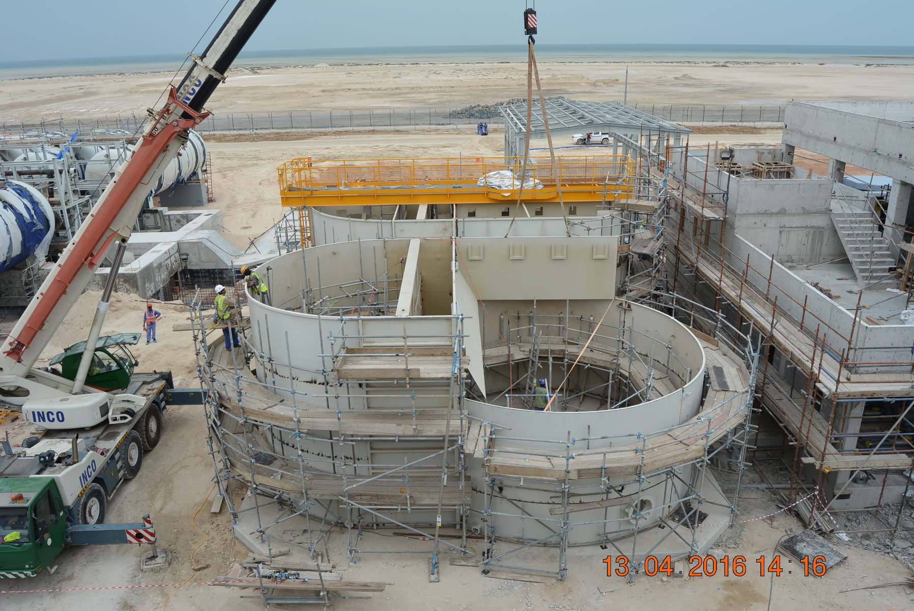 Densadeg tank erection -min